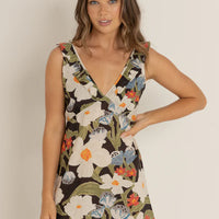 RHYTHM FLORENCE MINI DRESS - GREEN