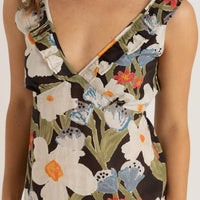 RHYTHM FLORENCE MINI DRESS - GREEN