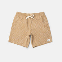 RHYTHM JACQUARD LINEN JAM - SAND STRIPE