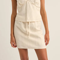 RHYTHM LENNY DRAWCORD SKIRT