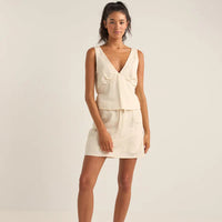 RHYTHM LENNY DRAWCORD SKIRT