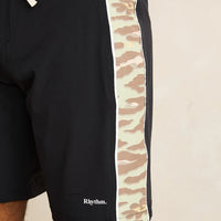 RHYTHM LEO CAMO TRUNK - BLACK
