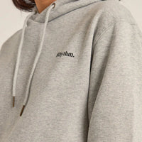 RHYTHM LOGO BOYFRIEND FLEECE - GREY HEATHER