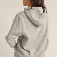 RHYTHM LOGO BOYFRIEND FLEECE - GREY HEATHER