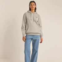 RHYTHM LOGO BOYFRIEND FLEECE - GREY HEATHER