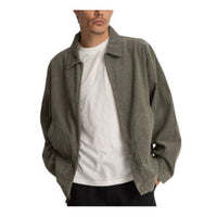 RHYTHM MENS CORD UTILITY JACKET - SAGE