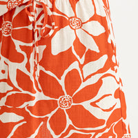 RHYTHM POPPY MINI SKIRT - RED