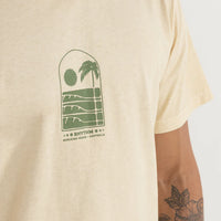 RHYTHM PORTAL VINTAGE TEE - NATURAL