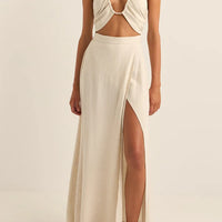 RHYTHM SANTANA CUT OUT MAXI DRESS