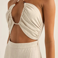 RHYTHM SANTANA CUT OUT MAXI DRESS