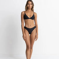 RHYTHM CLASSIC BRALETTE TOP - BLACK