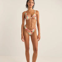 RHYTHM SIERRA FLORAL UNDERWIRE TOP - ORANGE