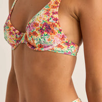RHYTHM SIERRA FLORAL UNDERWIRE TOP - ORANGE