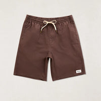 RHYTHM TEXTURED LINEN JAM - CHOCOLATE