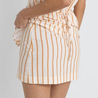 RHYTHM TIDE STRIPE MINI SKIRT