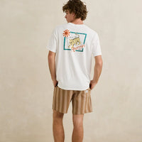 RHYTHM TIGER VINTAGE SHORT SLEEVE SHIRT - VINTAGE WHITE