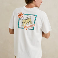 RHYTHM TIGER VINTAGE SHORT SLEEVE SHIRT - VINTAGE WHITE