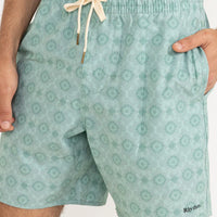 RHYTHM TILE BEACH SHORT - SEA FOAM