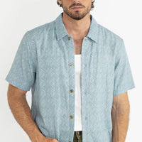 RHYTHM TILE SS SHIRT - BLUE