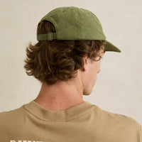 RHYTHM ESSENTIAL BRUSHED TWILL CAP - DILL
