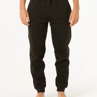 RIP CURL ANTI SERIES DEPARTED TRACK PANT - BLACK