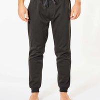 RIP CURL ANTI SERIES DEPARTED TRACK PANT - BLACK