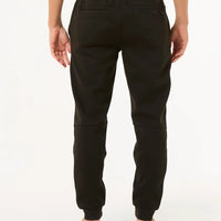 RIP CURL ANTI SERIES DEPARTED TRACK PANT - BLACK