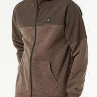 RIP CURL ANTI SERIES VIRAL ZIP THRU - DEEP ROCK