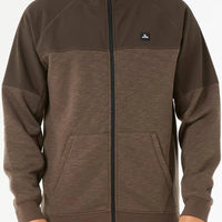 RIP CURL ANTI SERIES VIRAL ZIP THRU - DEEP ROCK