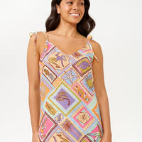RIP CURL BEACH PARTY MINI TIE DRESS