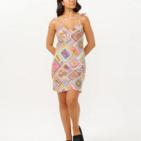 RIP CURL BEACH PARTY MINI TIE DRESS