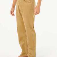 RIP CURL CLASSIC SURF CORD PANT - DARK KHAKI