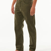 RIP CURL CLASSIC SURF CORD PANT - DUSTY OLIVE