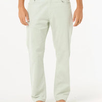 RIP CURL CLASSIC SURF CORD PANT - MINT