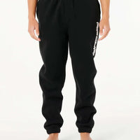 RIP CURL DOSED UP TRACK PANT - SOLID BLACK