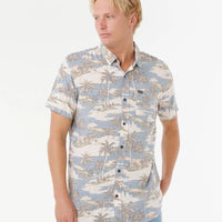 RIP CURL DREAMER BARREL KILLA SHORT SLEEVE - BLUEFIN