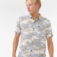 RIP CURL DREAMER BARREL KILLA SHORT SLEEVE - BLUEFIN