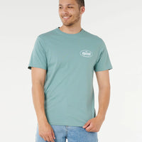 RIP CURL EVERYDAY TEE - BLUE LAGOON