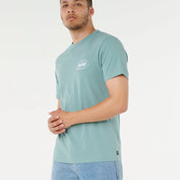 RIP CURL EVERYDAY TEE - BLUE LAGOON