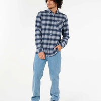 RIP CURL GRINNERS FLANNEL - NAVY