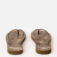 RIP CURL MIXED BLOOM OPEN TOE - KHAKI