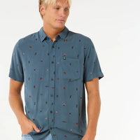 RIP CURL MAX ENERGY S/S SHIRT PINE NIGHT