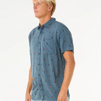 RIP CURL MAX ENERGY S/S SHIRT PINE NIGHT