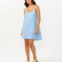 RIP CURL PREMIUM SURF COVER UP - MID BLUE