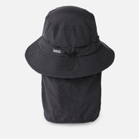 RIP CURL S-SERIES SURF HAT - WASHED BLACK