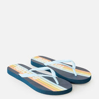 RIP CURL SURF REVIVAL BLOOM OPEN TOE NAVY WOMENS