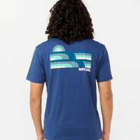 RIP CURL SURF REVIVAL LINE UP TEE