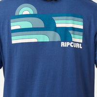 RIP CURL SURF REVIVAL LINE UP TEE