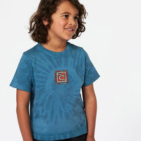RIP CURL TUBE TIE DYE TEE - OCEAN