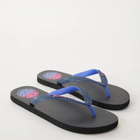 RIP CURL WETTY FADE BLOOM OPEN TOE - NAVY